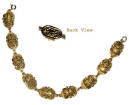 18 k gold scarab bracelet