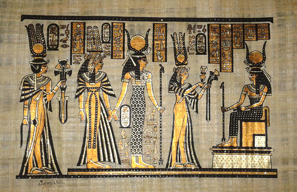 The 5 Queens Papyrus art