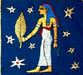 Egyptian astrological papyrus paintings