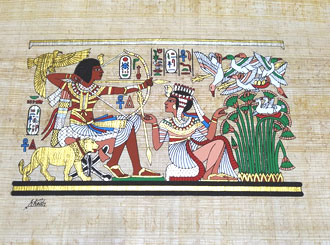 King Tut huntingPapyrus