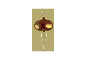 blown glass christmas ornament royal