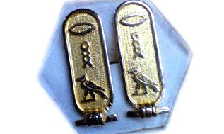 18k gold cufflinks