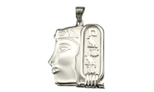 900 silver queen cartouche