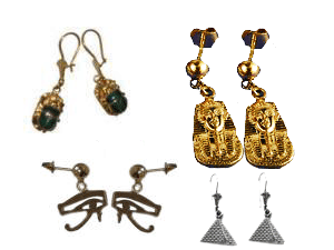 egyptian earrings