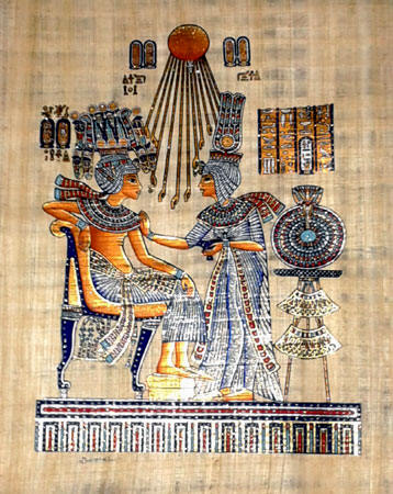 king tut papyrus tubers