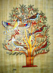 Tree of Life Papyrus painting.
