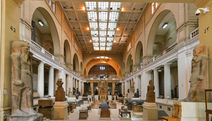 Egyptian museum at tahrir