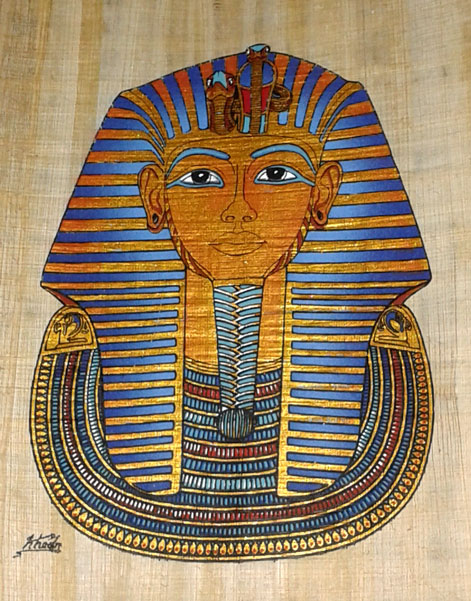 Golden King Tut  Full Funeral Mask