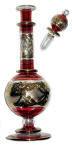 Egyptian blown glass perfume bottles