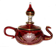 Teapot perfume bottle